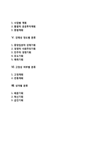 [기획의 유형] 기획의 분류-2
