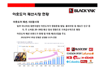 블랙야크 아웃도어 시장1위 도약을 위한 성공전략-3