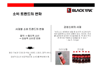 블랙야크 아웃도어 시장1위 도약을 위한 성공전략-13