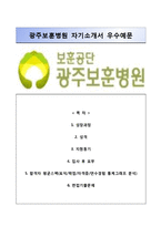 (광주보훈병원자기소개서+면접족보) 광주보훈병원(간호사)자소서 [광주보훈병원간호직자기소개서광주보훈병원합격자소서]-1