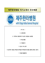 (제주한라병원자기소개서+면접족보) 제주한라병원(간호사)자소서 [제주한라병원간호직자기소개서제주한라병원합격자소서]-1
