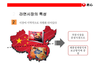 중국라면 시장의 이해 및 농심의 중국시장 진출 성공 전략-15