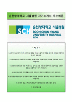 (순천향대학교서울병원자기소개서+면접족보) 순천향대학교서울병원(간호사)자소서 [서울순천향대학교병원합격자기소개서순천향대서울병원간호직자소서순천향대학교병원면접질문순천향대학교병원합격예문]-1