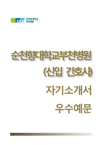 순천향대학교 부천병원 자기소개서+면접질문기출,순천향대학교부천병원 간호사 자소서,순천향대학교병원합격자기소개서,순천향대병원자소서합격예문,순천향대학교부속부천병원자기소개서,순천향대학교서울병원,순천향대학교천안병원-1