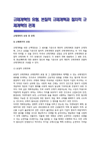규제개혁의 유형, 본질적 규제개혁과 절차적 규제개혁의 관계-1