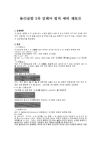 물리실험 5차 암페어 법칙 예비 레포트-1