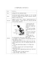 진핵생물 현미경 관찰(동물세포/식물세포)-1