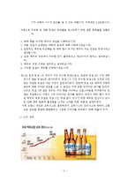 맥주 신제품개발 및 마케팅전략 기획안 레포트-5