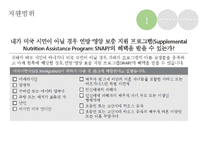 푸드스템프, Food Stamp, 맞춤형급여, 수급권자최저생계비지원, Thirfty Food Plan-9