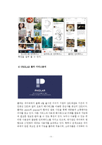 SNS 폴라 PHOLAR 기업분석과 SWOT분석및 폴라 인지도 개설위한 마케팅전략 기획안-6