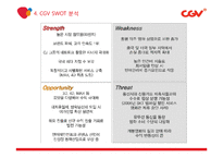 CGV 기업분석과 CGV 마케팅전략분석(3C,SWOT,STP,7P분석) PPT레포트-17