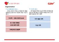 CGV 기업분석과 CGV 마케팅전략분석(3C,SWOT,STP,7P분석) PPT레포트-19