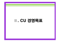 CU 기업분석과 CU 마케팅전략과 경영전략 사례분석 및 CU 미래전망분석 PPT레포트-5