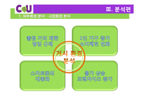 CU 기업분석과 CU 마케팅전략과 경영전략 사례분석 및 CU 미래전망분석 PPT레포트-11