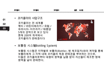 [코카콜라 글로벌 경영전략 사례연구] 코카콜라 기업분석과 코카콜라 글로벌전략(현지화,표준화전략) 분석및 시사점 PPT-11