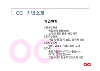 OCI 기업분석과 기업상황분석및 OCI 경영전략(위기극복방안) 분석 PPT-3