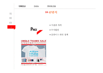 유니클로 vs 자라(ZARA) 브랜드비교분석과 마케팅 SWOT,STP,4P전략 비교분석및 문제점분석과 해결방안제안 PPT레포트-15