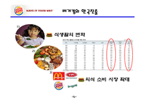 버거킹 기업분석,SWOT분석및 버거킹 현 마케팅전략분석과 버거킹 인지도향상위한 새로운 마케팅전략 제안 PPT레포트-7