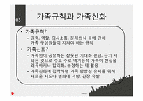 가족체계의이해(가족상담및치료, 가족하위체계, 가족항상성, 우리집가족규칙, 우리집가족신화, 가족신화예시) 파워포인트-7