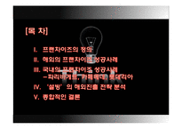 한국 프랜차이즈 업체의 해외진출 사례 분석-2