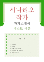 [시나리오작가 자기소개서 우수예문] 시나리오작가 자소서,방송작가 자기소개서,연극작가 자기소개서,시나리오 자소서,방송국 합격예문,방송작가 우수예문-1