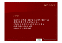 [경영정보] ㈜풀무원 ERP구축사례-11