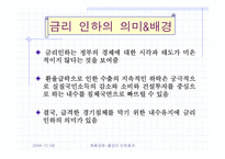 [화폐금융] 콜금리인하의 효과-4