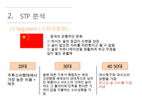 국순당 기업분석과 국순당 마케팅 SWOT,STP,4P전략분석과 나의의견 PPT-15