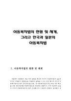 아동복지법의 현황 및 체계, 그리고 한국과 일본의 아동복지법-2