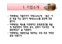 [카페베네 마케팅전략 PPT] 카페베네 기업분석과 마케팅 SWOT,STP,4P전략분석과 카페베네 향후전략-3