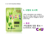 CU편의점 기업분석과 CU 이미지개선위한 경영,마케팅방안 제안 PPT-17
