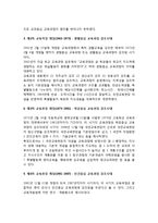 [한국 교육과정의 발전과정-역사] 우리나라 교육과정의 변천-3