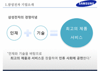 삼성전자 기업분석과 경영전략분석및 삼성전자 글로벌마케팅 사례와 삼성전자 미래전망연구 PPT-5
