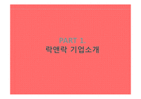 락앤락 기업분석과 락앤락 중국진출 마케팅 SWOT,STP,4P전략분석 PPT-3
