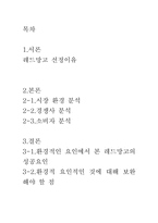 [마케팅] `레드망고`환경분석-1