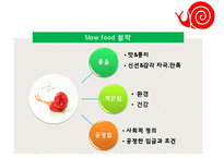 Slow Food PPT(슬로우푸드, 슬로우푸드역사, 슬로우푸드철학, 슬로우푸드운동, 슬로우푸드종류) 프리젠테이션-6