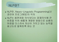 NLP, 행복코드로 세팅하라! 독후감(호라이케이, 긍정적사고, 긍정적생각, 미러링, 백트래킹, 페이싱기법, 독서감상문) PPT-3