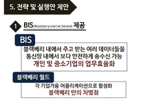black berry 블랙베리 기업분석과 SWOT분석및 블랙베리 문제점분석과 향후개선전략제안 PPT-19