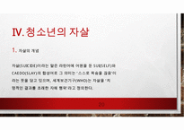 청소년의 우울과 자살(청소년우울증이란, 청소년우울증실태, 청소년자살, 청소년자살문제, 청소년우울문제)PPT, 파워포인트-20