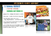 서브웨이와 카르푸의 글로벌 경영-10