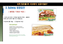 서브웨이와 카르푸의 글로벌 경영-12