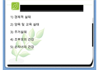 조손가족복지 파워포인트 PPT(조손가족실태, 조손가족복지대책, 조손가족문제, 조손가족복지서비스)-5