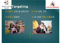 에버랜드 vs 롯데월드 기업비교분석과 에버랜드,롯데월드 마케팅 7P,STP,SWOT전략 비교분석및 향후전략제안과 시사점 PPT-18