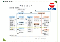 코오롱스포츠 브랜드분석과 SWOT분석및 코오롱스포츠 향후 마케팅전략 방안제안 PPT-8