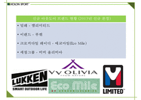 코오롱스포츠 브랜드분석과 SWOT분석및 코오롱스포츠 향후 마케팅전략 방안제안 PPT-13