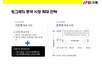 빙그레(Binggrae) 한류(韓流) 과자음료 [바나나우유 꽃게랑 메로나]성공전략 및 사례분석-15