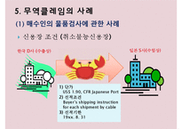 무역클레임의 사례와 대처방안-15