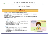 정신간호학 – 치료적 인간관계-8