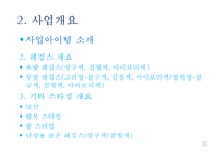 [창업계획서] 스타킹 및 레깅스 판매 멀티샵 창업 사업계획서 PPT-8