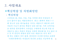 [창업계획서] 스타킹 및 레깅스 판매 멀티샵 창업 사업계획서 PPT-9